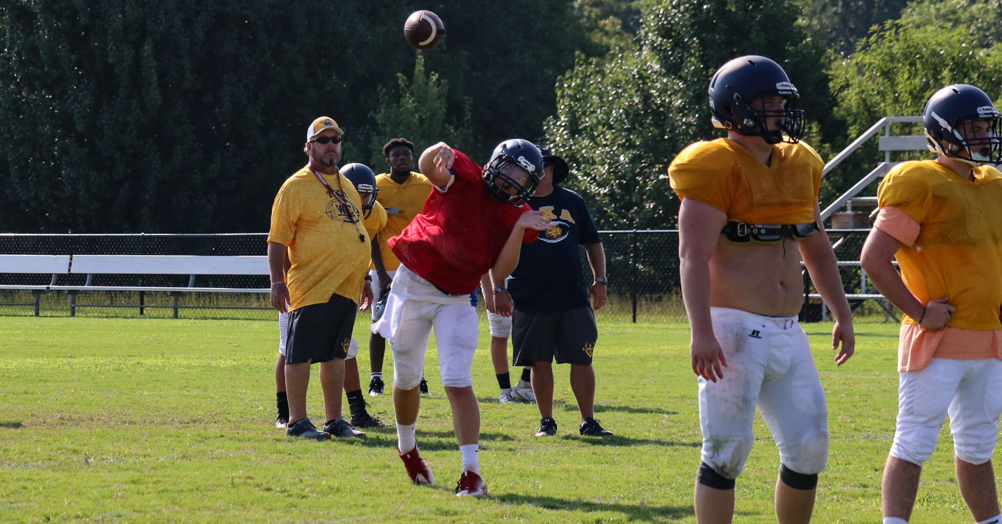 The King's Academy Football Practice